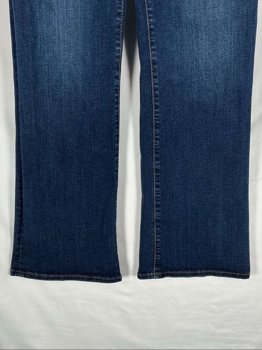 Kut from the Kloth Baby Bootcut Jeans 14S Dark Wash High Rise Stretch Denim Slim - Picture 10 of 16
